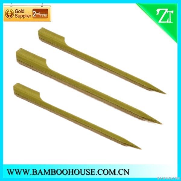 Natural bamboo flag skewer