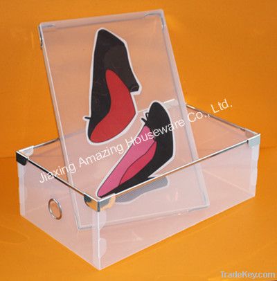 plastic storage shoe boxes with lids