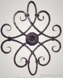 Wrought Iron Rosette