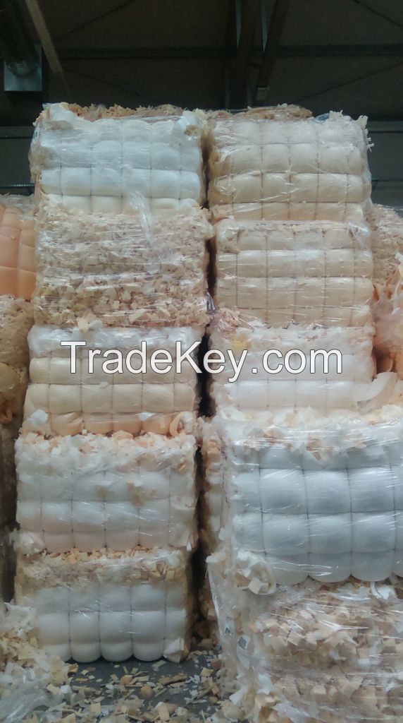 Polyurethane foam scrap for rebond foam