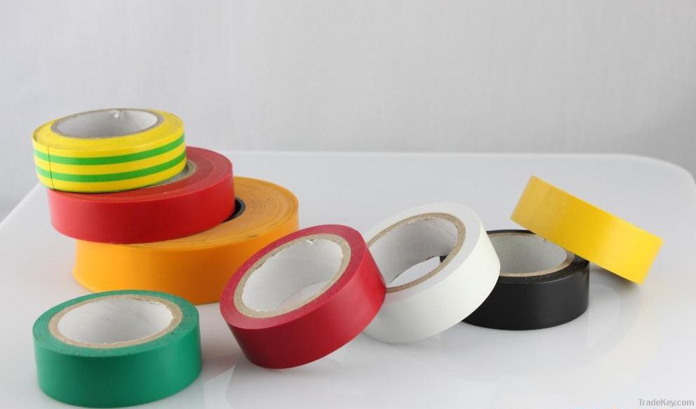 Strong sticky and colors pvc electrical tape