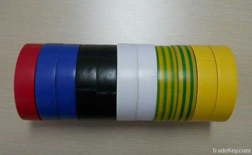 Strong sticky and colors pvc electrical tape