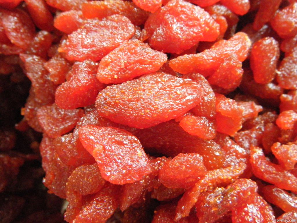 2013 new crop-glaced high quality dried strawberry