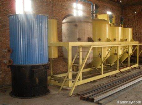 cooking oil refinery machinery 2t/d