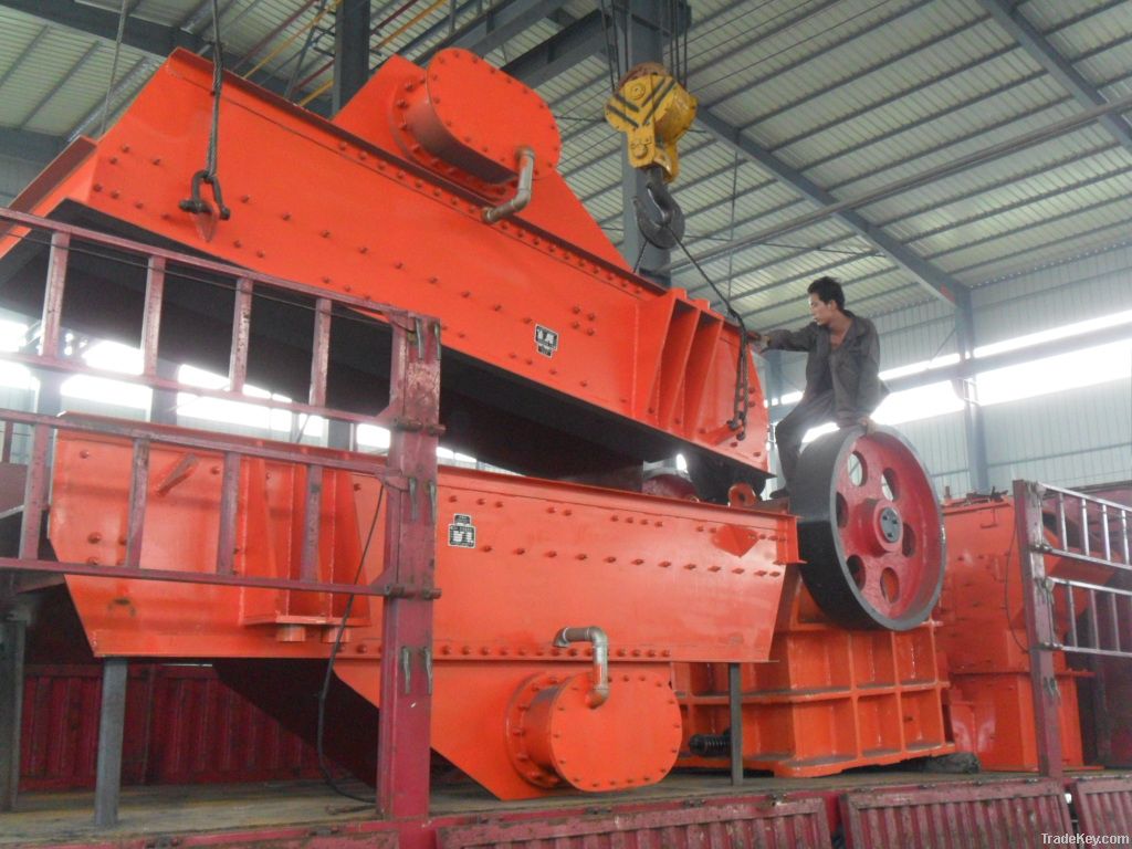 Widely used JuXin Vibrating Feeder in Mining/Stone