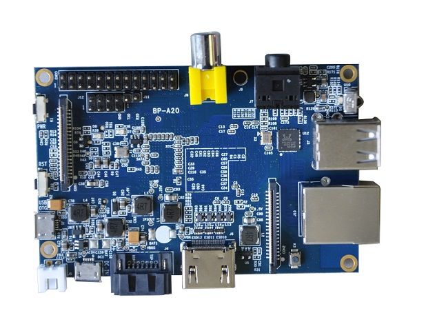 Banana PI  can run raspberry PI, cubieboard, android os