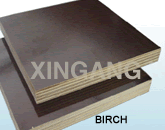 Birch core film faced plywood