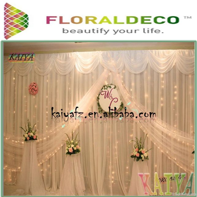 organza fabric  wedding decoration