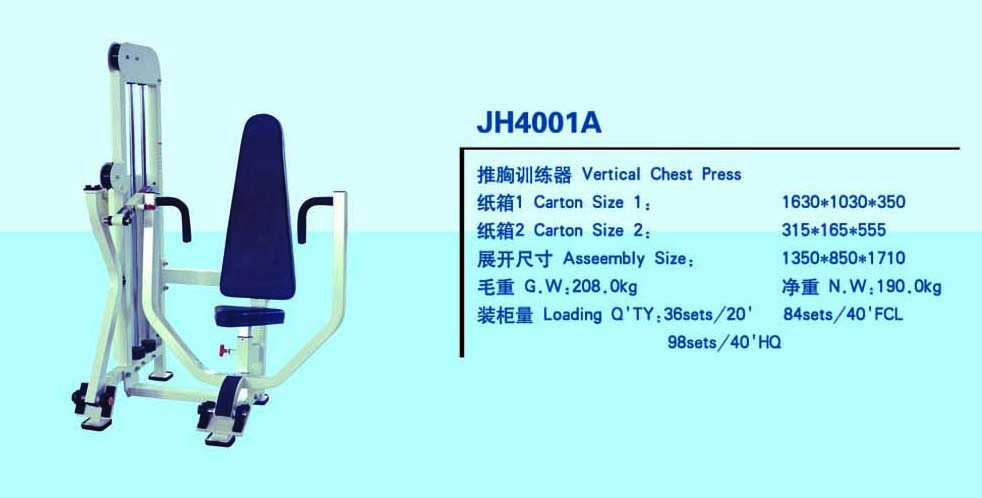 vertical chest press