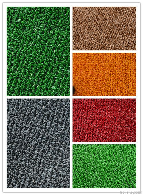 plastic decoration grass mat