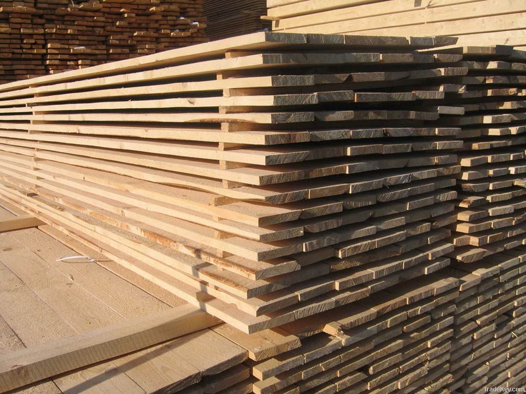 Pine and oak lumber