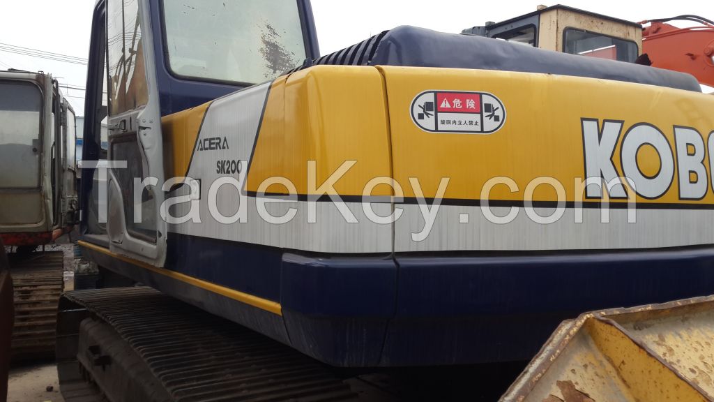 used excavator