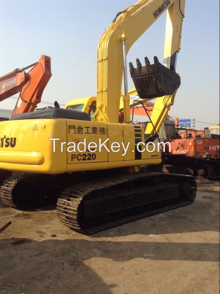 used KOMATSU excavator