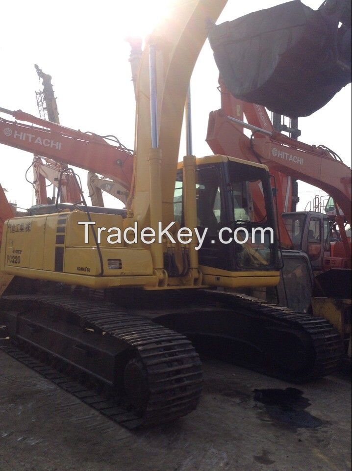 used KOMATSU excavator