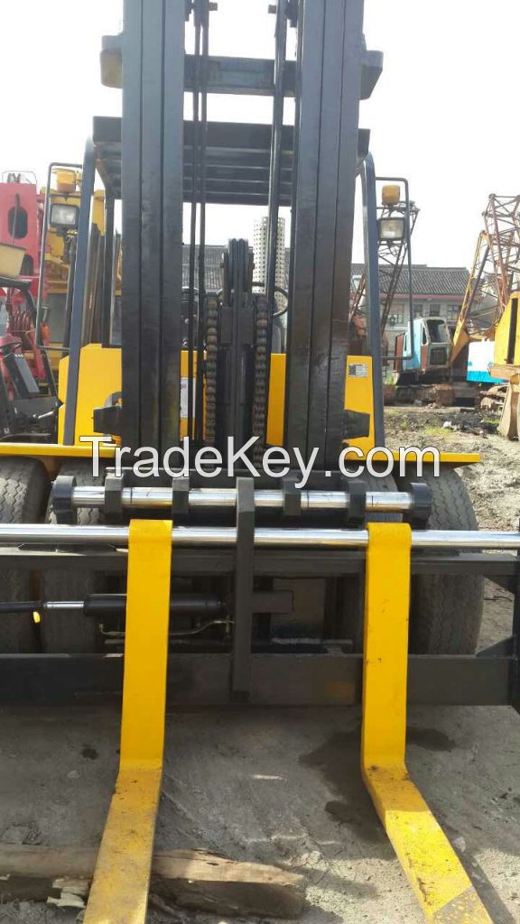 used KOMATSU forklift 10t