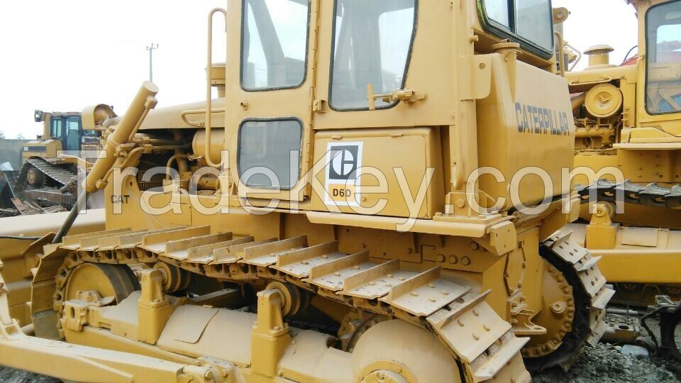 used bulldozer CAT D6D,used cat crawler bulldozer D6D