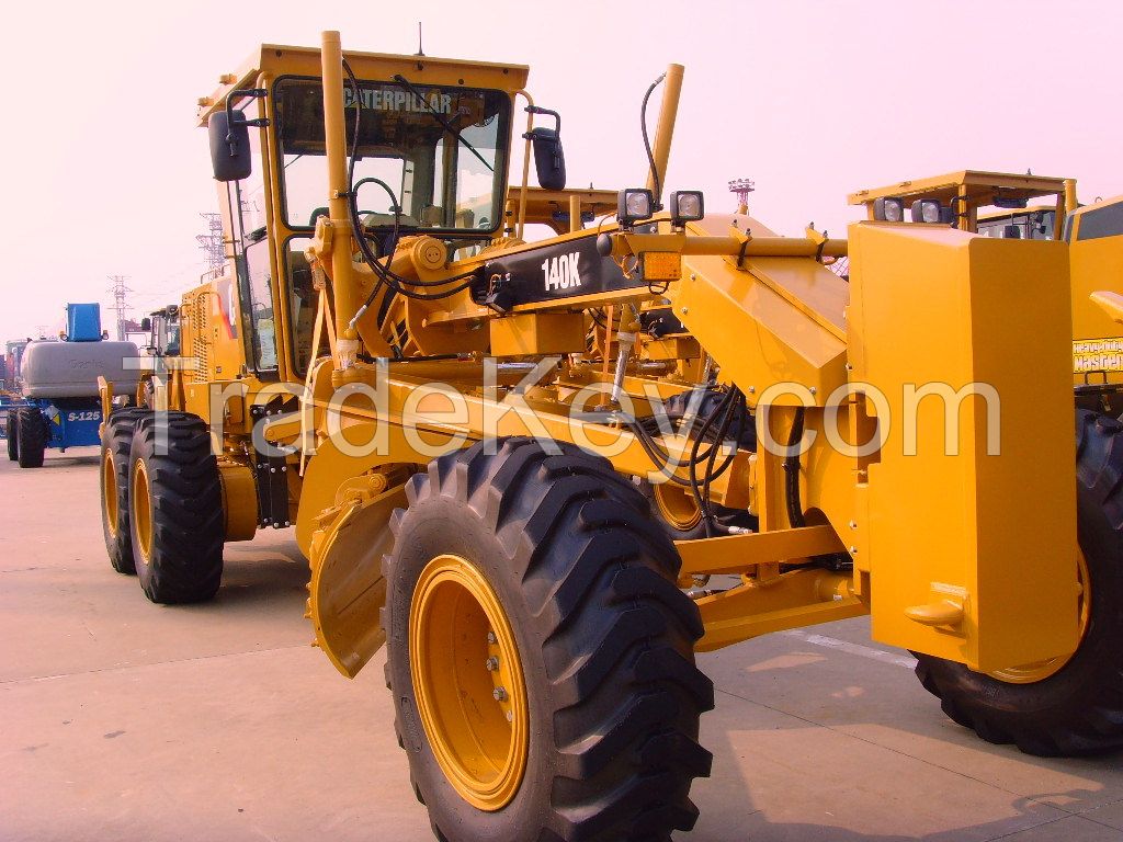 Second Hand CAT Used 140K Motor Grader 