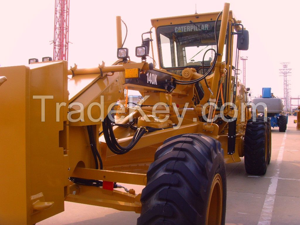 Good Condition Used CAT 140K Motor Grader Caterpillar