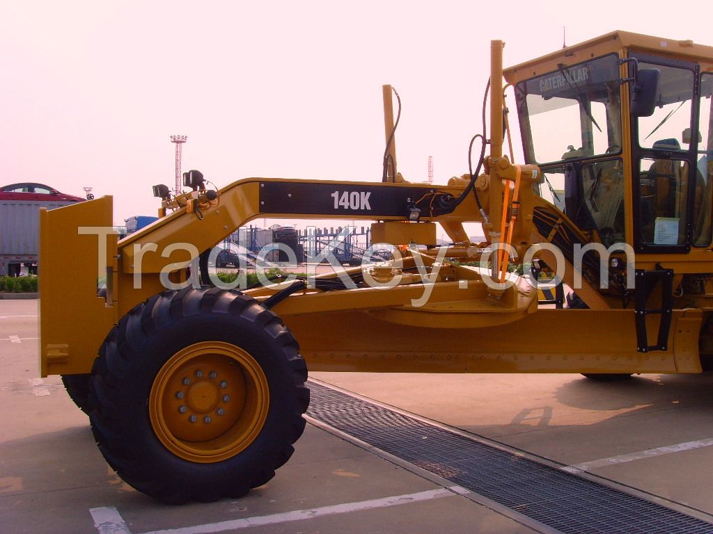 Second Hand CAT Used 140K Motor Grader/Caterpillar Used 140K Motor Grader