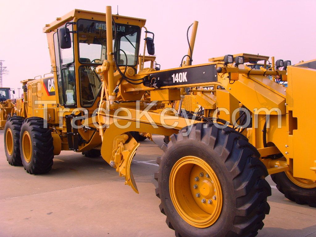 Good Condition Used CAT 140K Motor Grader Used Caterpillar