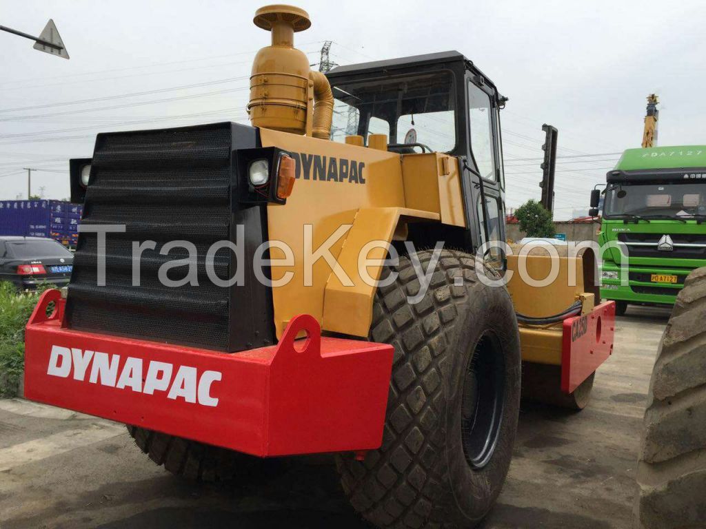 Used Dynapac Road Roller CA25,Original Sweden machine,cheapest roller In shanghai