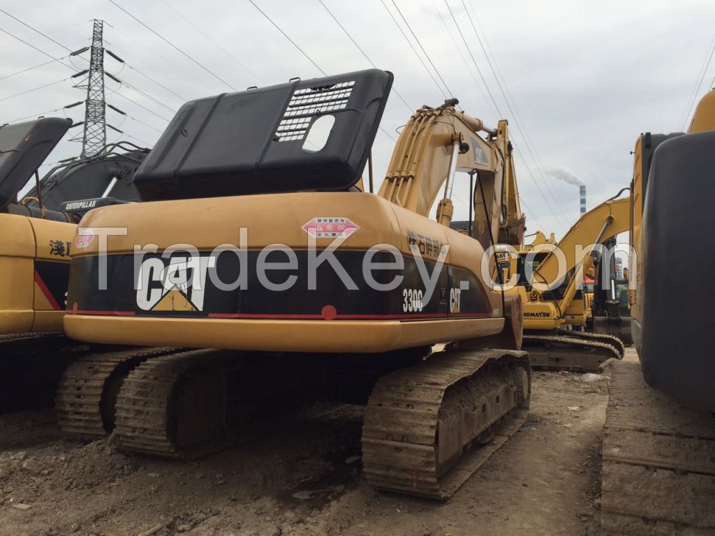 Used Good Sale 330C CAT Excavator,Road Roller CATERPILLAR 330C Excavator