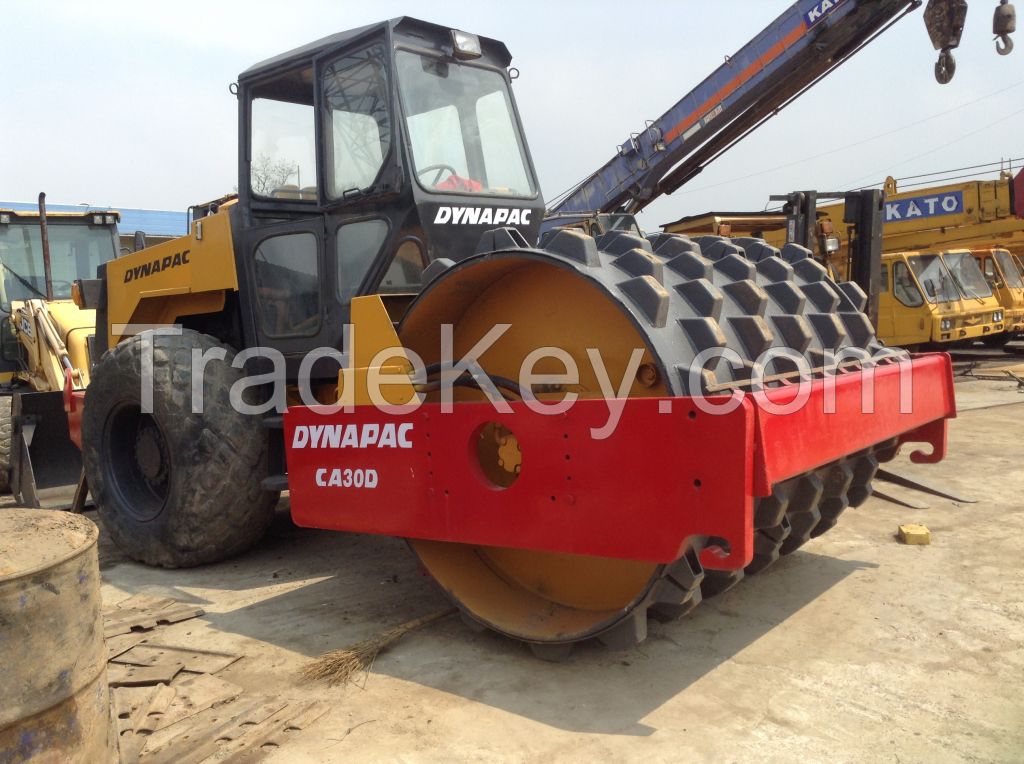 Used Road Roller Dynapac CA30D, Second Hand CA30 Dynapac Road Roller