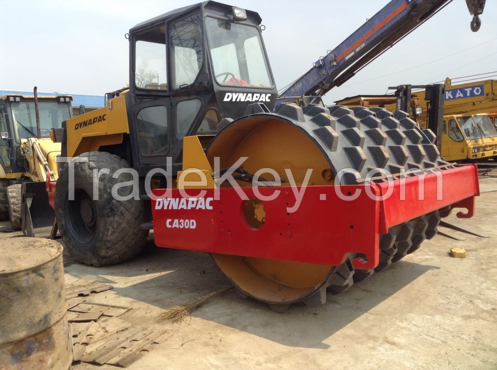 Used Road Roller Dynapac CA30D, Second Hand CA30 Dynapac Road Roller