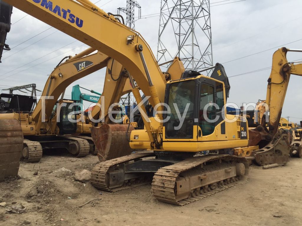 Used Komatsu PC200-8 Crawler Excavator,Komatsu PC200-8 Excavator Digger