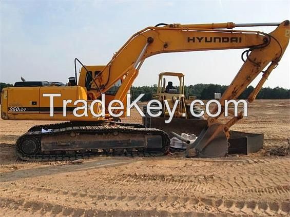 Used 250LC-7 Hyundai Excavator/ Hyundai 250LC-7 Crawler Excavator 