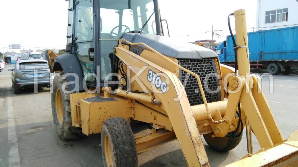 Used Condition John deere 310G backhoe loader John deere 310G backhoe loader with hydraulic engine 