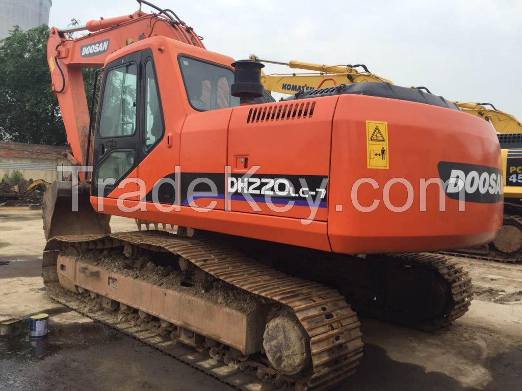 Used Crawler Excavator Daewoo DH220LC-7/ Crawler Excavator Daewoo DH220LC-7