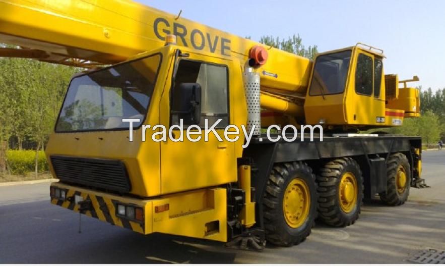 Used Crane GROVE 50T to Work at  a Good Price 