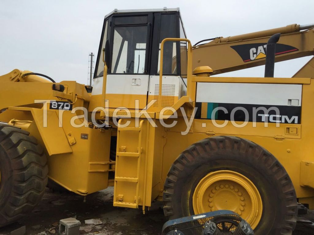 Used TCM wheel loader original from Japan,Used TCM 870 loader