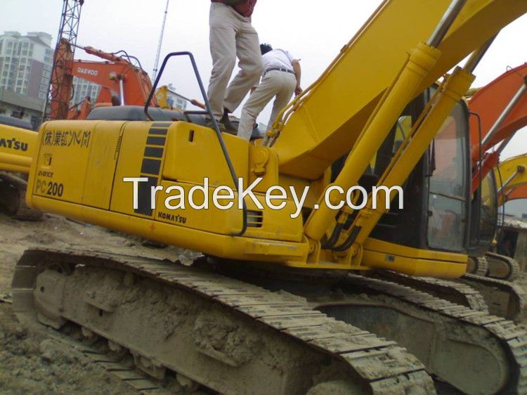 Used Cheap Excavator PC200-6 Excavator, Low Price Komatsu PC200-6 Crawler Excavator, PC200 Komatsu Excavator