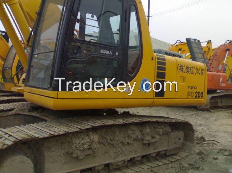 Used Cheap Excavator PC200-6 Excavator, Low Price Komatsu PC200-6 Crawler Excavator, PC200 Komatsu Excavator