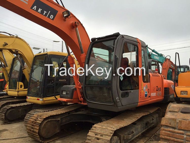 Used Good Quality Hitachi ZAXIS120 Excavators, Used Small ZAXIS 120 Hitachi Crawler Excavator