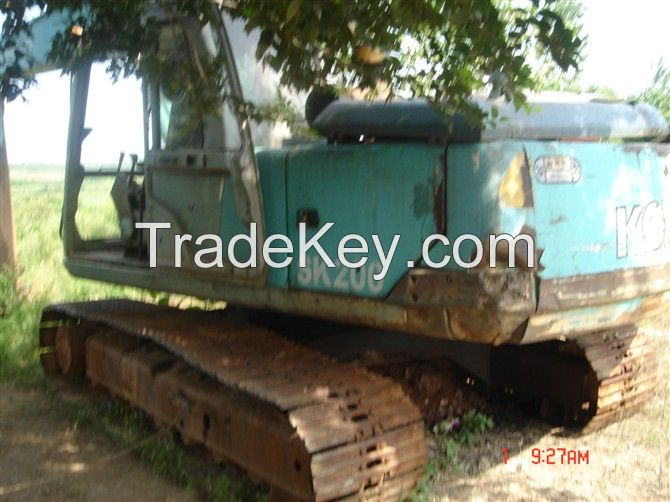 Used SK200-3 Kobelco Excavator, Used Kobelco SK200 Excavator 