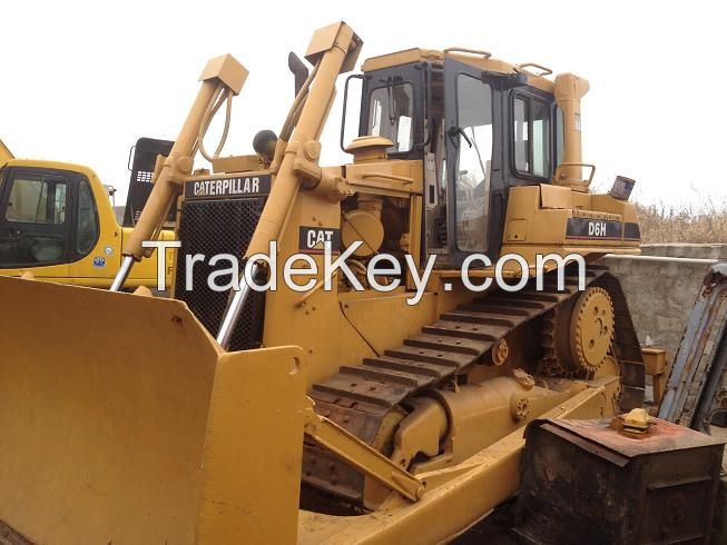 Used Bulldozer Caterpillar D6H,Second hand CAT Bulldozer D6H