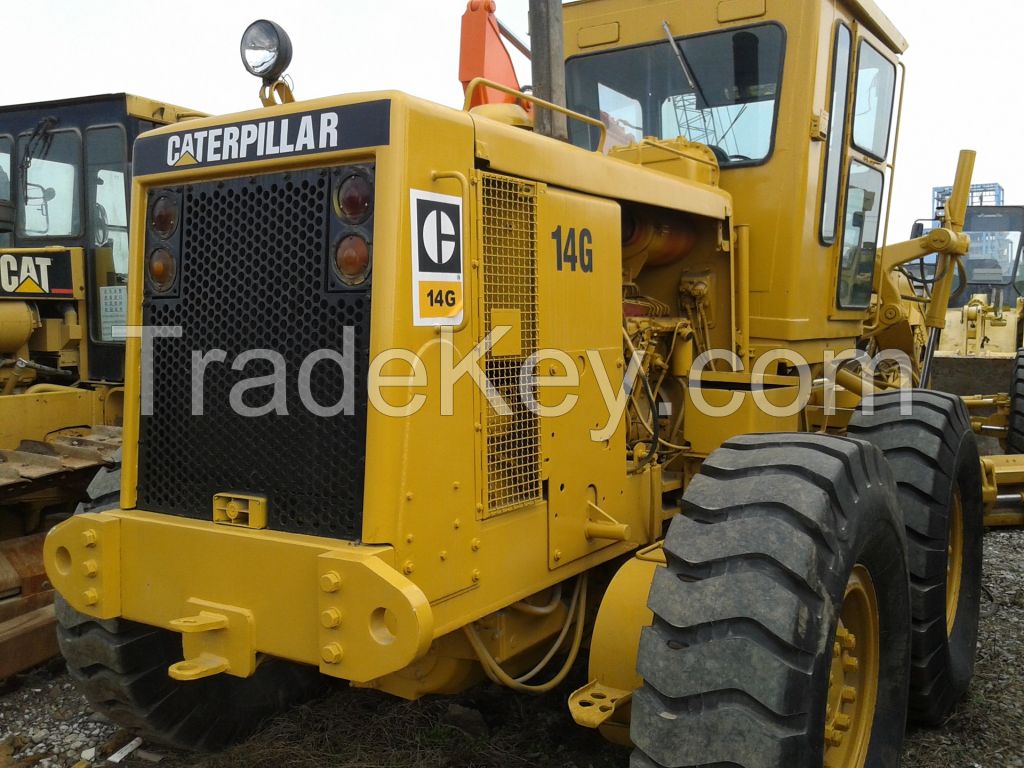 Used Cat 14G Motor Grader/Original USA Caterpillar 14G Grader 