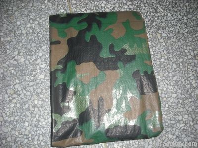 pe camo tarpaulin