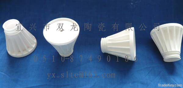 Alumina ceramic lamp holder base