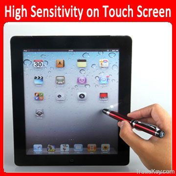 hand writing stylus touch pen with roller pen