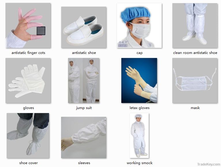 Working Clothes For Cleanroom & Antistatic Workshop