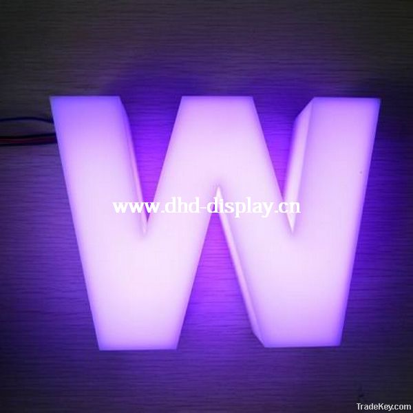 led advertising letters