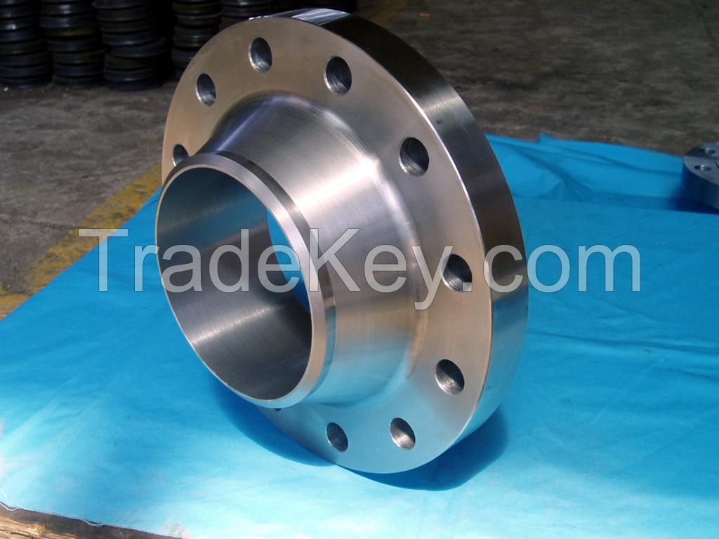 Slip on flange, corrosion and high-temperature-resistant