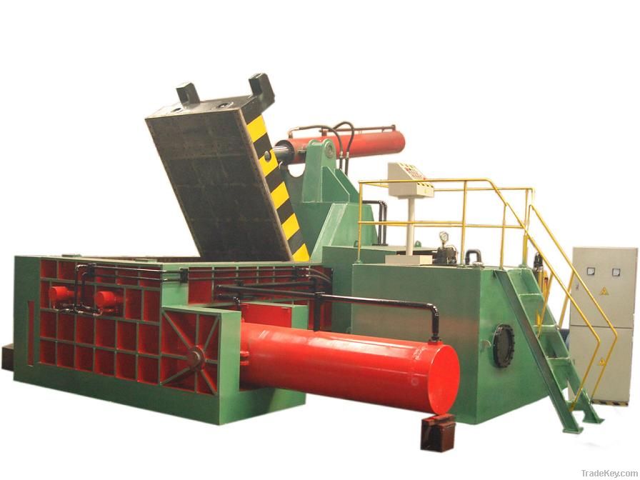 scrap metal baler