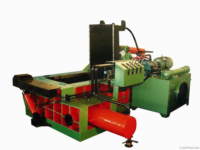 turn bale metal baler