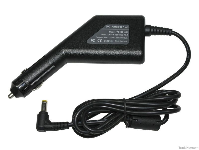 Car Laptop Adapter For ACER 19V 3.42A 5.5X1.5