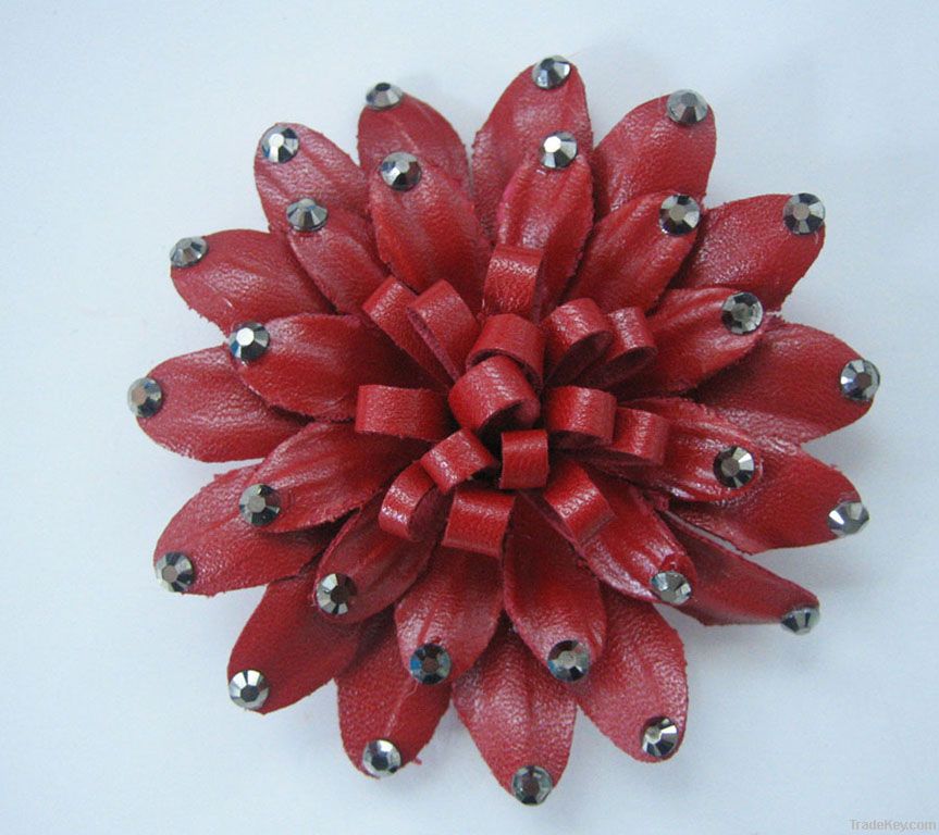 shoe flower PU flower shoe accessory